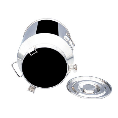 15L gistingsss 304 Honey Aluminium Mirror Polished Stainless de Emmer van de Staalmelk