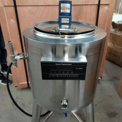 30 Liter en 50 Literpasteurisatiemachine voor Melkbier Juicer