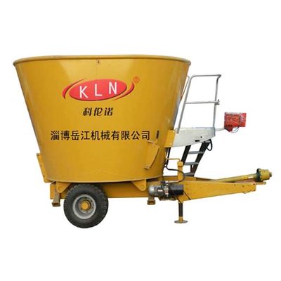 Volledige Automatische 4-8 M3 de Verticale van de de Mixermachine van het Koevoer MORGEN Gele Rode Kleuren