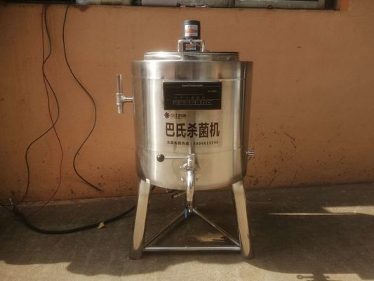Huis 100 Liter Industrieel Mini Milk Pasteurizer High Efficient van de kalfsgeit