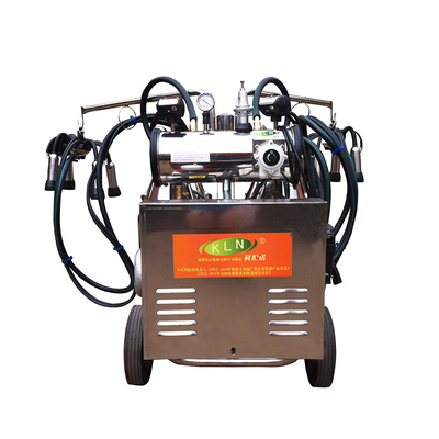 Dubbele van de het Apparatengeit van de Emmersvacuümpomp Melkende Machine 20-24 Koeien/Uur
