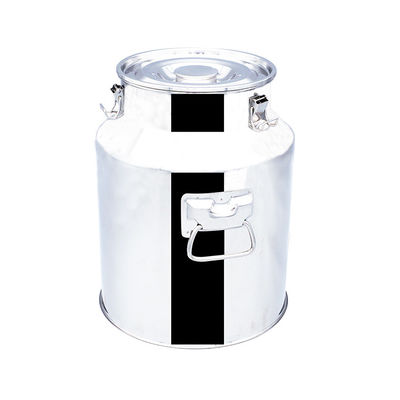 15L gistingsss 304 Honey Aluminium Mirror Polished Stainless de Emmer van de Staalmelk
