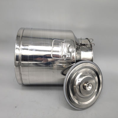 het Roestvrije staal van 20L Ss201 1.0mm de vatenmelk van de Dikteverbinding kan