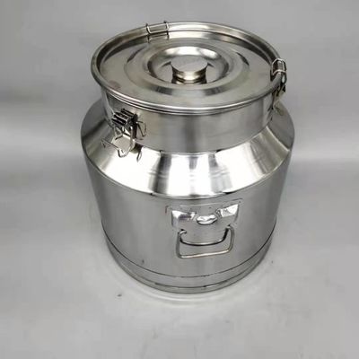 25L het Roestvrije staalvat van koffiejuice container wine store portable voor Melkvervoer