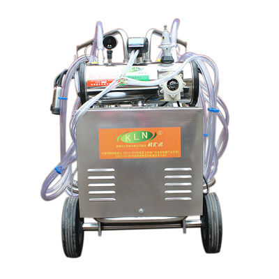 2 emmers 220L/Min Cow Farm Milk Machine 24 Koeien per Uur
