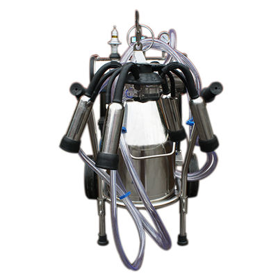 De Melkende Machine van de vacuümpomp12pcs/h Koe met 25L-Emmer