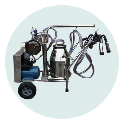 Negatief de Melkende Machiness304 Materiaal van de Druk170l/min Koe