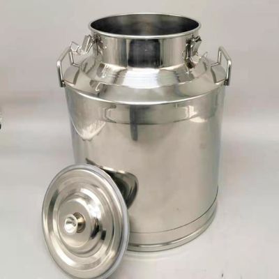 70L geen Roest Olive Oil Stainless Steel Milk kan Verzegelde Emmersvaten met Kraan