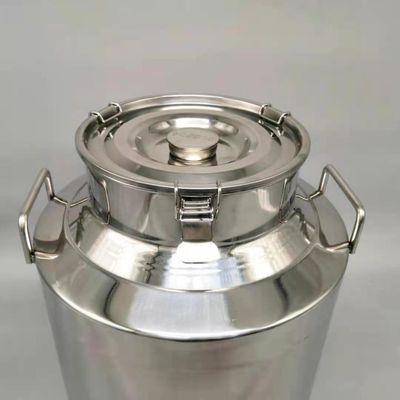 70L geen Roest Olive Oil Stainless Steel Milk kan Verzegelde Emmersvaten met Kraan