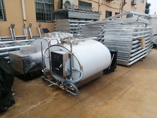 Verse 1000 Litermelk het Koelen Tank 304 Roestvrij staal