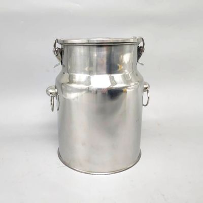 SS201 de Emmer van het 5 Literroestvrije staal met Deksel 0.8mm Dikte