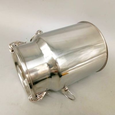 SS201 de Emmer van het 5 Literroestvrije staal met Deksel 0.8mm Dikte