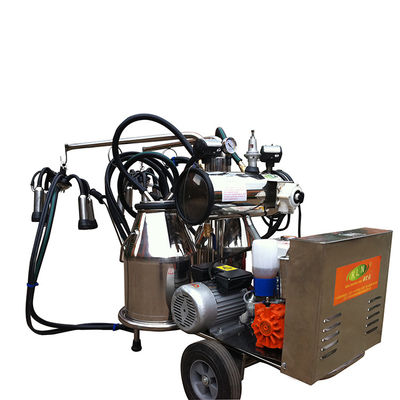 220L/Min Portable Milking Machine Two-Emmer Elektrisch voor Geit