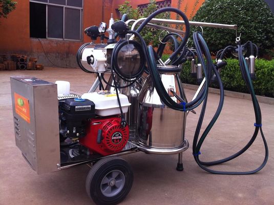 Draagbare SS van de Voedselrang Mobiele Melkende Machine met Benzinemotor
