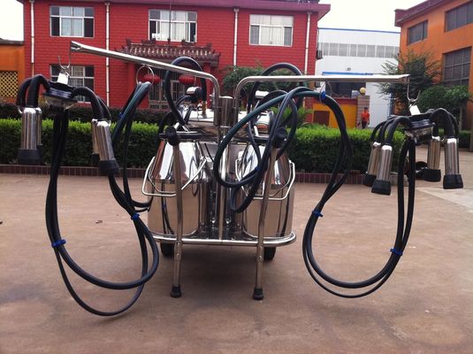 Draagbare SS van de Voedselrang Mobiele Melkende Machine met Benzinemotor