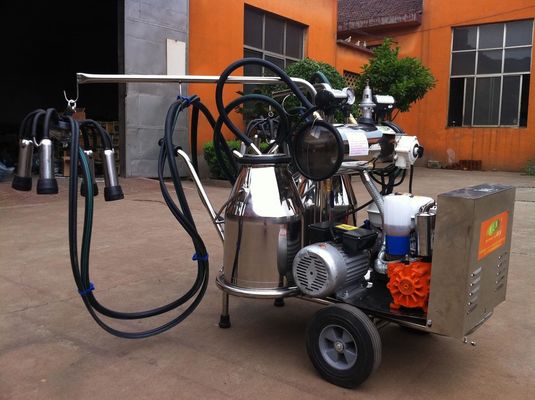 Draagbare SS van de Voedselrang Mobiele Melkende Machine met Benzinemotor