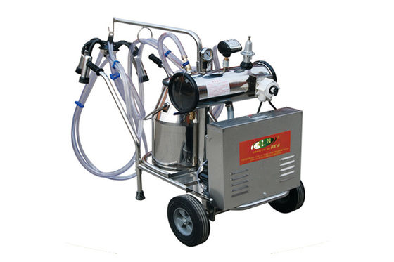 25L Elektrische Melkende Machine van de emmer de Draagbare Melkende Machine 180V voor Geiten