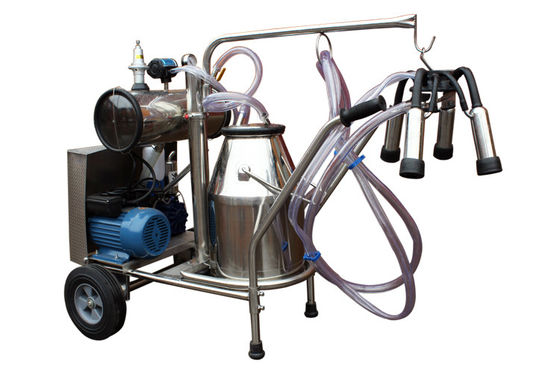 25L Elektrische Melkende Machine van de emmer de Draagbare Melkende Machine 180V voor Geiten
