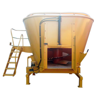 6 Cbm van de Mixermachine van het Koevoer het Stationaire Type met hoge weerstand