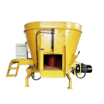 6 Cbm van de Mixermachine van het Koevoer het Stationaire Type met hoge weerstand