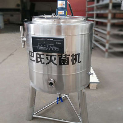 Verse van de de melkbar van het yoghurtfruit van de het materiaal kleine 30l Melk de Pasteurisatiemachine