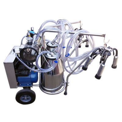 Machine 25L van kameel de Enige Draagbare Mini Cow Vacuum Pump Milking