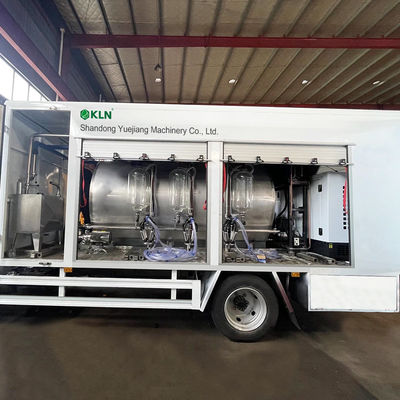 Geitschapen 6 Melkende Op een voertuig gemonteerde Machine van de Posten de Mobiele Koe