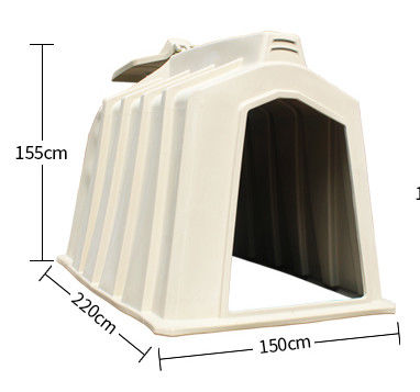 Kleine Breedte 333cm van het roestbewijs het Konijnehok van het Groepskalf voor Vee